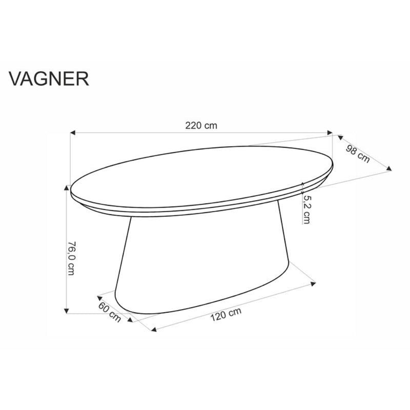 Valgomojo stalas Vagner
