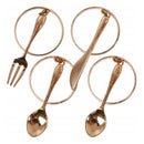 Servetėlių žiedų rinkinys Cut 4vnt