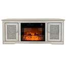 Tv staliukas su įmontuotu elektriniu židiniu