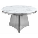 Valgomojo stalas Atlanta silver