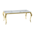 Valgomojo stalas Dorika gold