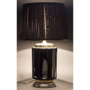 Juodas stalinis šviestuvas