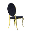 Valgomojo kėdė Black Glamour gold