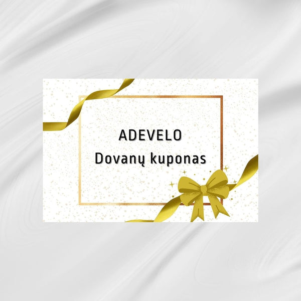 Adevelo dovanu kuponas