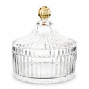 Dekoracinis stiklinis indas White II