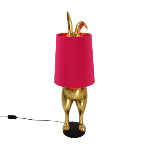 Pastatomas šviestuvas bunny pink