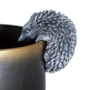 Vazono dekoracija sidabrinis eziukas