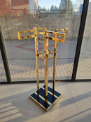 Auksinė metalinė kabykla Alegra