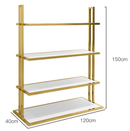 Metalinė kabykla su lentynomis Leona