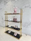 Metalinė kabykla su lentynomis Leona