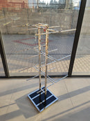 Sidabrinė metalinė kabykla Santa