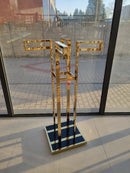 Auksinė metalinė kabykla Alegra